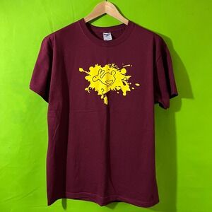 Large Jerzees Nick and Norahs Infinite Playlist‎ T Shirt Maroon Movie Tee 2008
